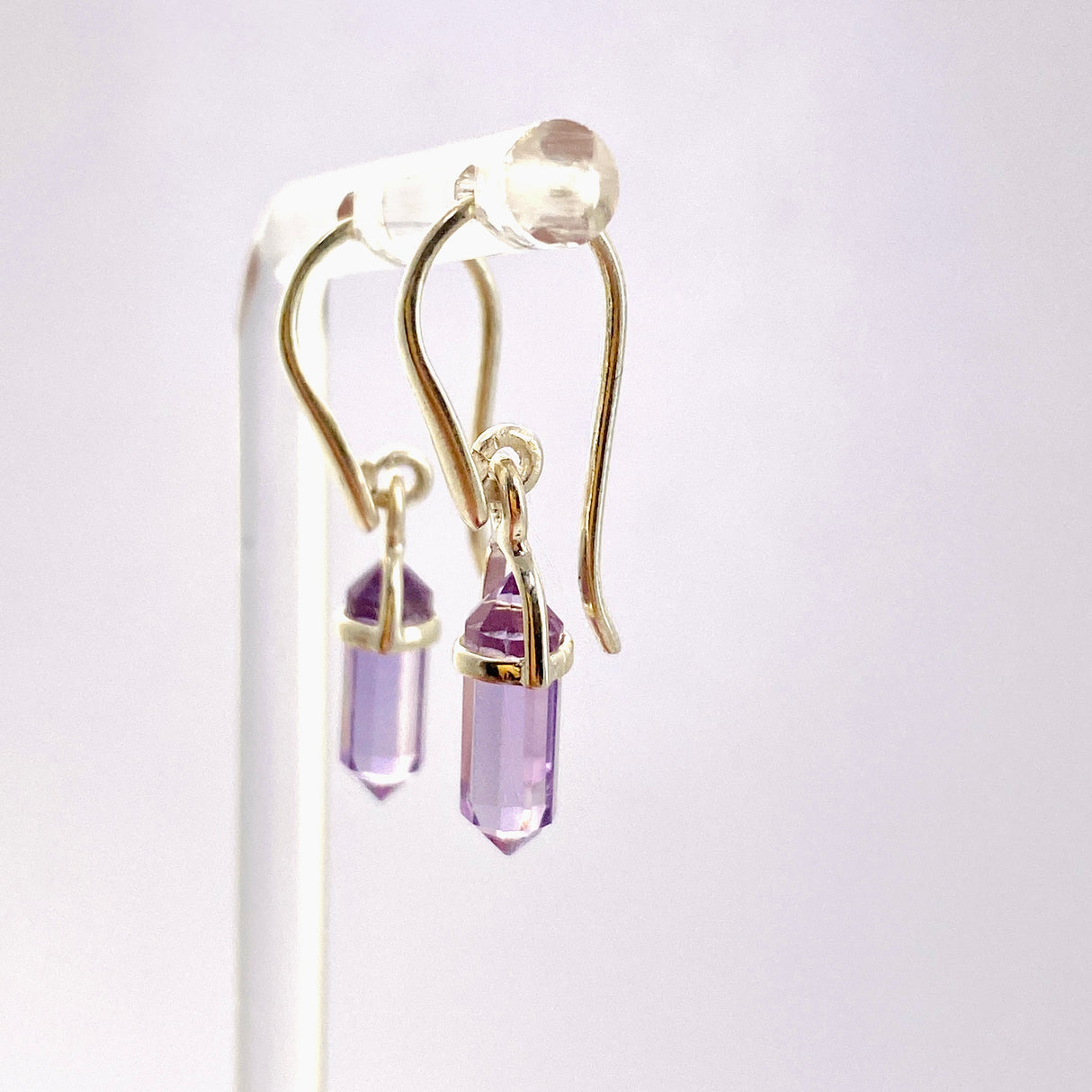 Gemstone Petite Double Point Earrings PEGJ308