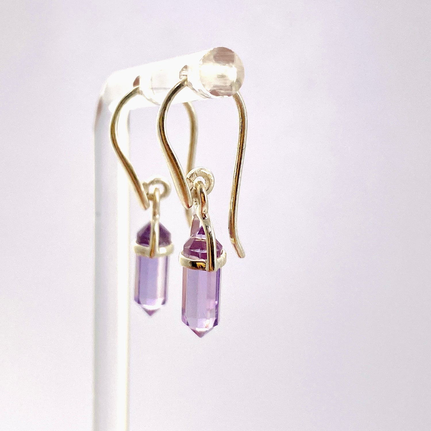 Gemstone Petite Double Point Earrings PEGJ308