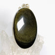 Goldsheen Obsidian oval pendant KPGJ3888 - Nature's Magick