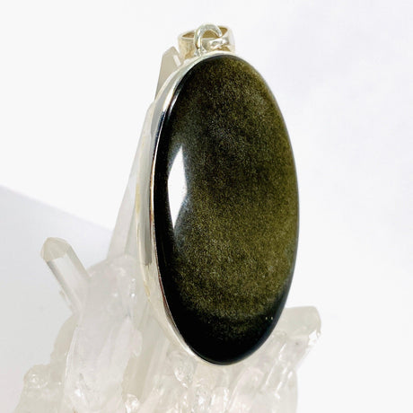 Goldsheen Obsidian oval pendant KPGJ3888 - Nature's Magick