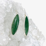 Green Aventurine Marquise Earrings KEGJ1413 - Nature's Magick