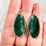Green Aventurine oval earrings KEGJ1126 - Nature's Magick