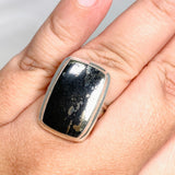 Healer's Gold Rectangle Split Band Ring Size 11 KRGJ3199 - Nature's Magick