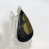 Healer's Gold Teardrop Pendant KPGJ4377 - Nature's Magick