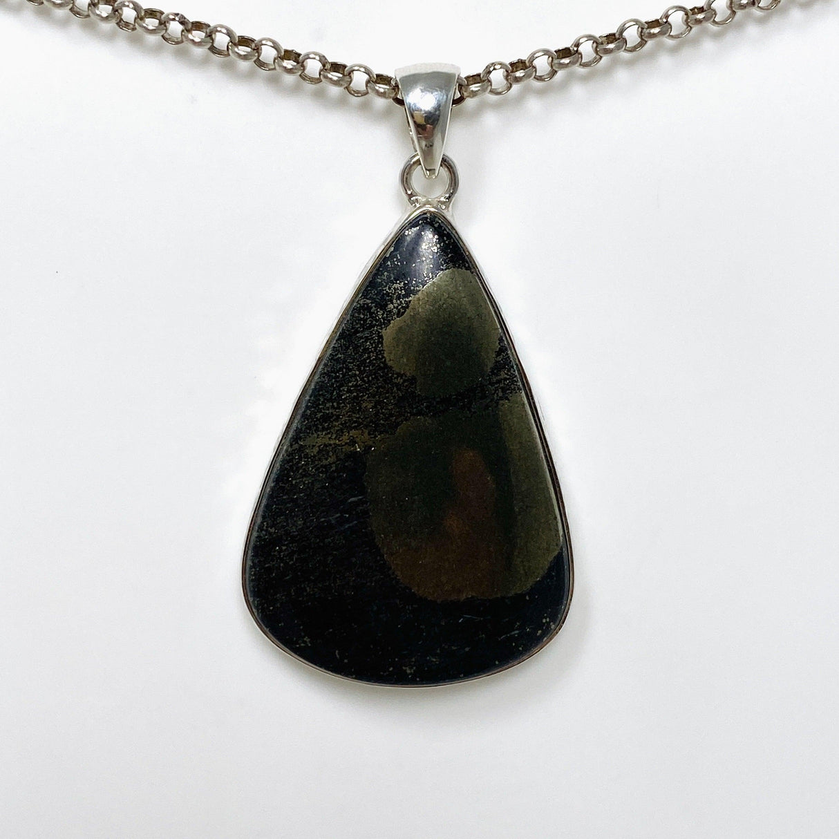 Healer's Gold Teardrop Pendant KPGJ4377 - Nature's Magick