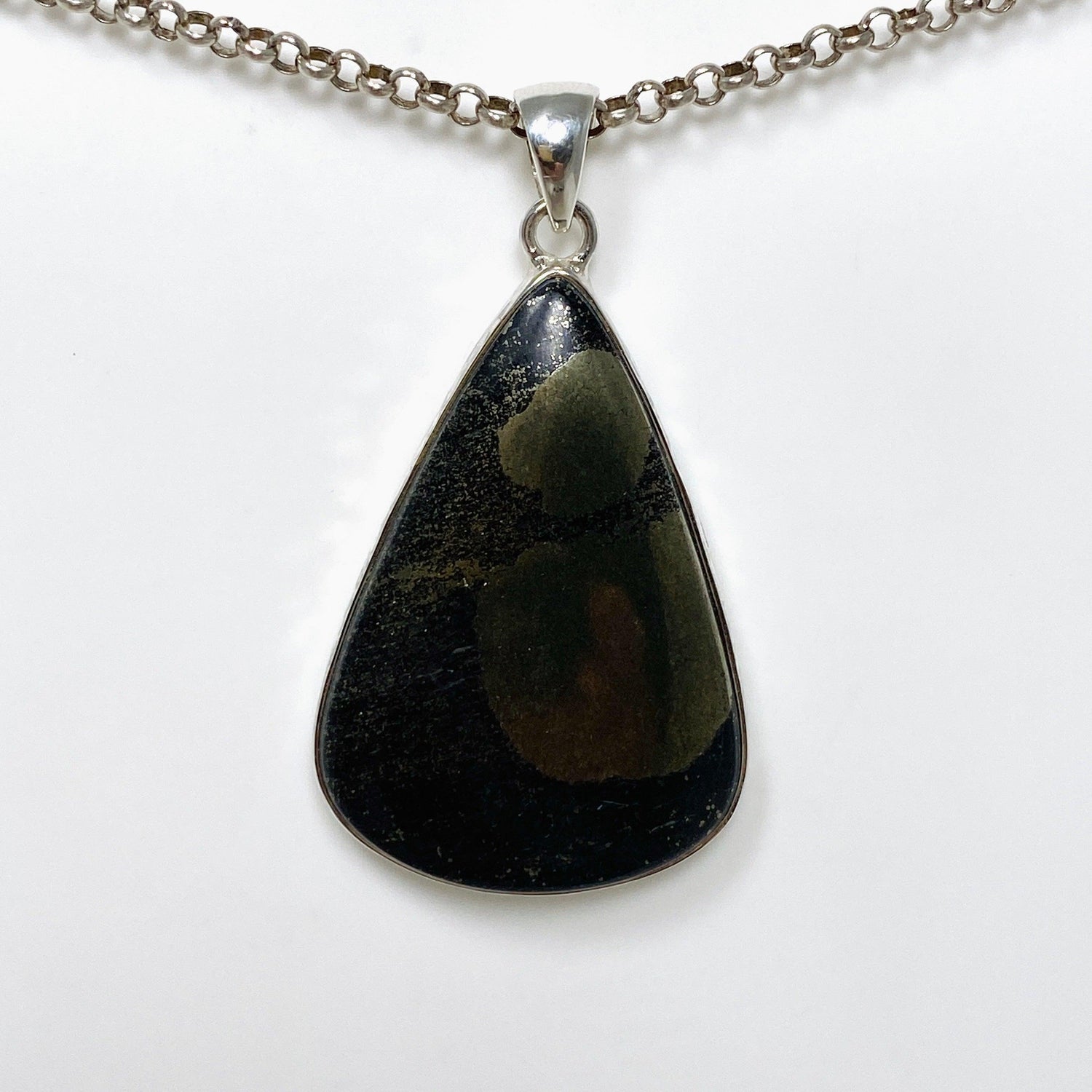 Healer's Gold Teardrop Pendant KPGJ4377 - Nature's Magick
