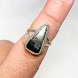 Healer's Gold Triangular Split Band Ring Size 8 KRGJ3201 - Nature's Magick