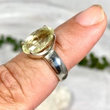 Heliodor faceted oval ring s.6 PRGJ248 - Nature's Magick