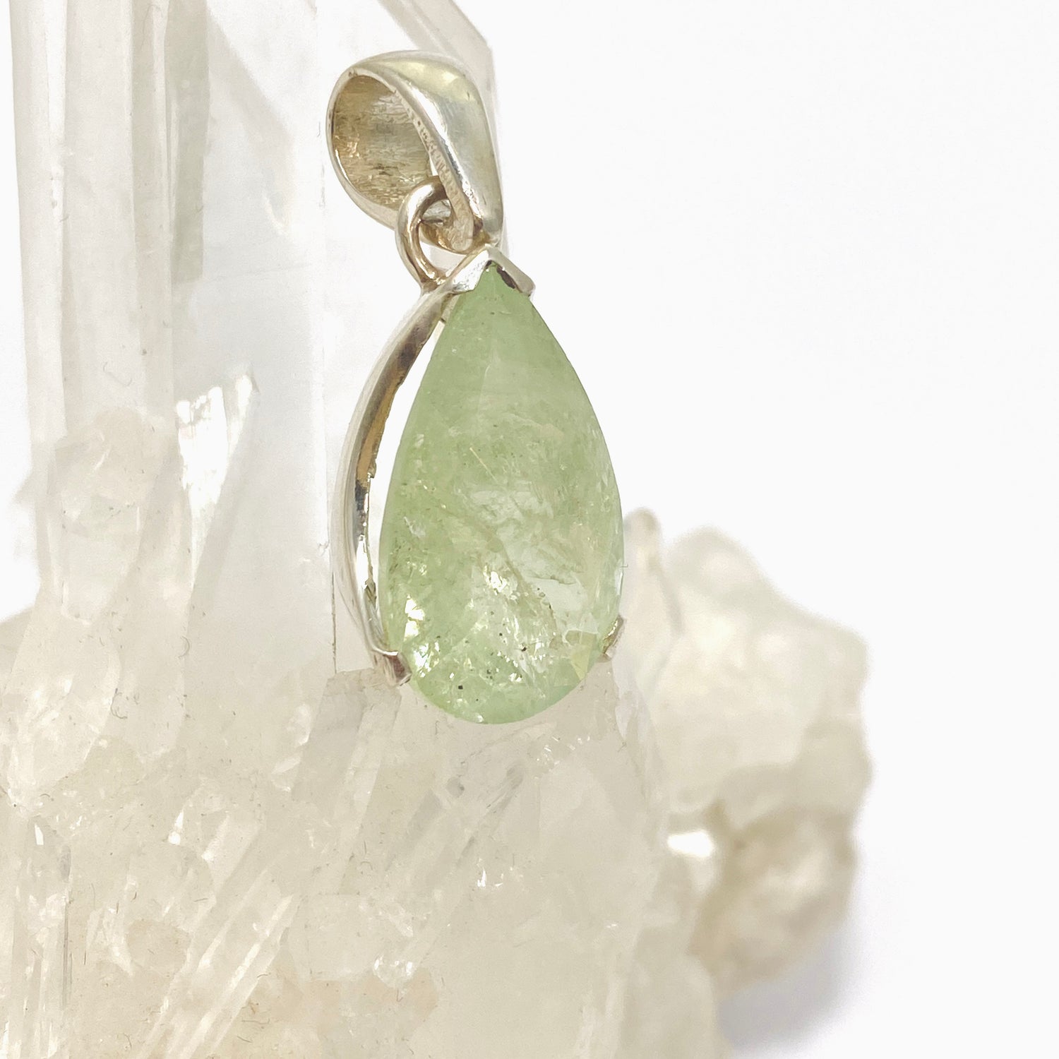 Heliodor Teardrop Faceted Pendant PPGJ986