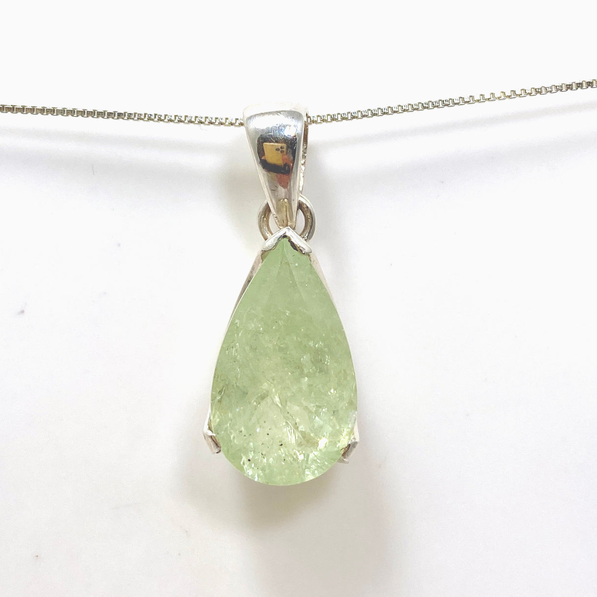 Heliodor Teardrop Faceted Pendant PPGJ986