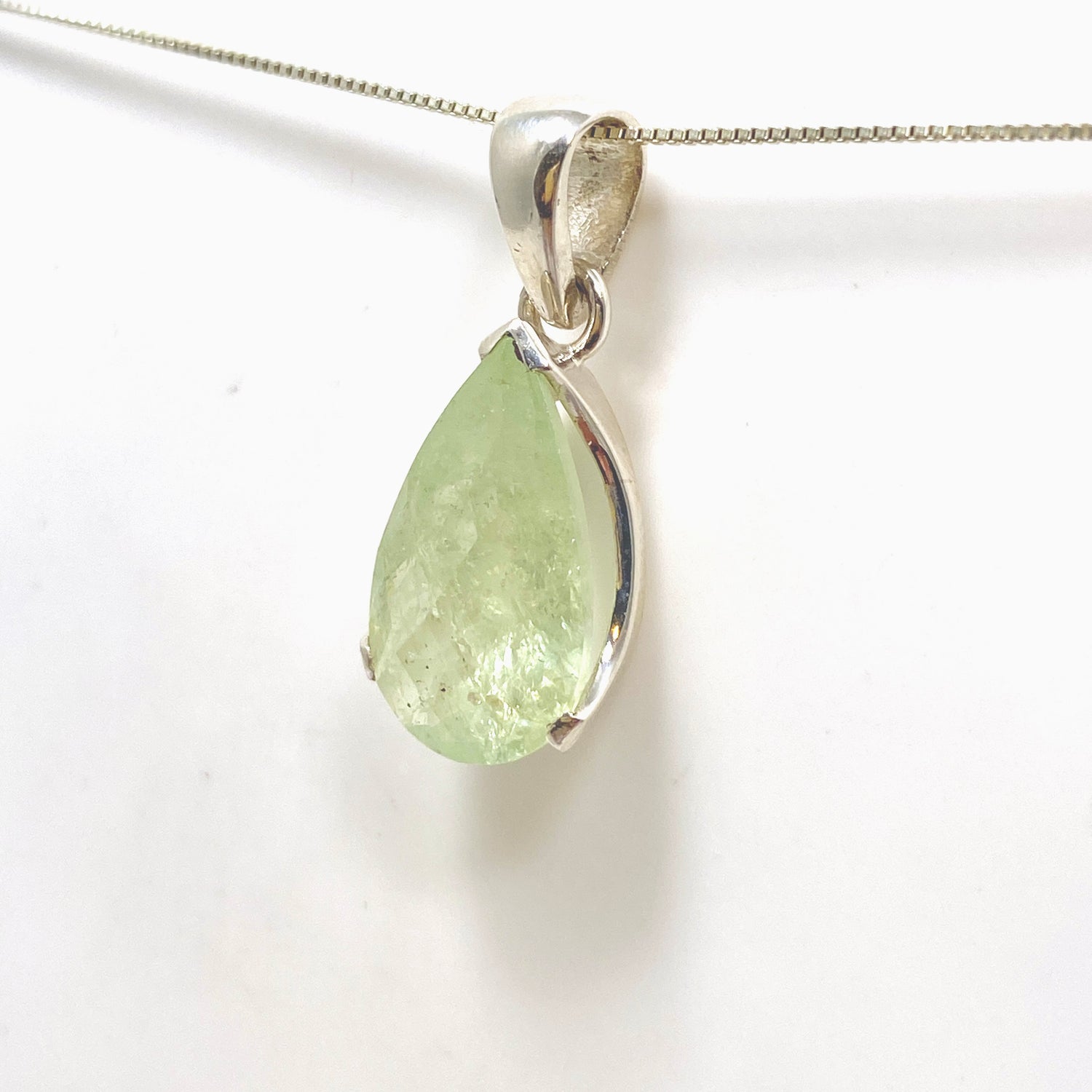 Heliodor Teardrop Faceted Pendant PPGJ986