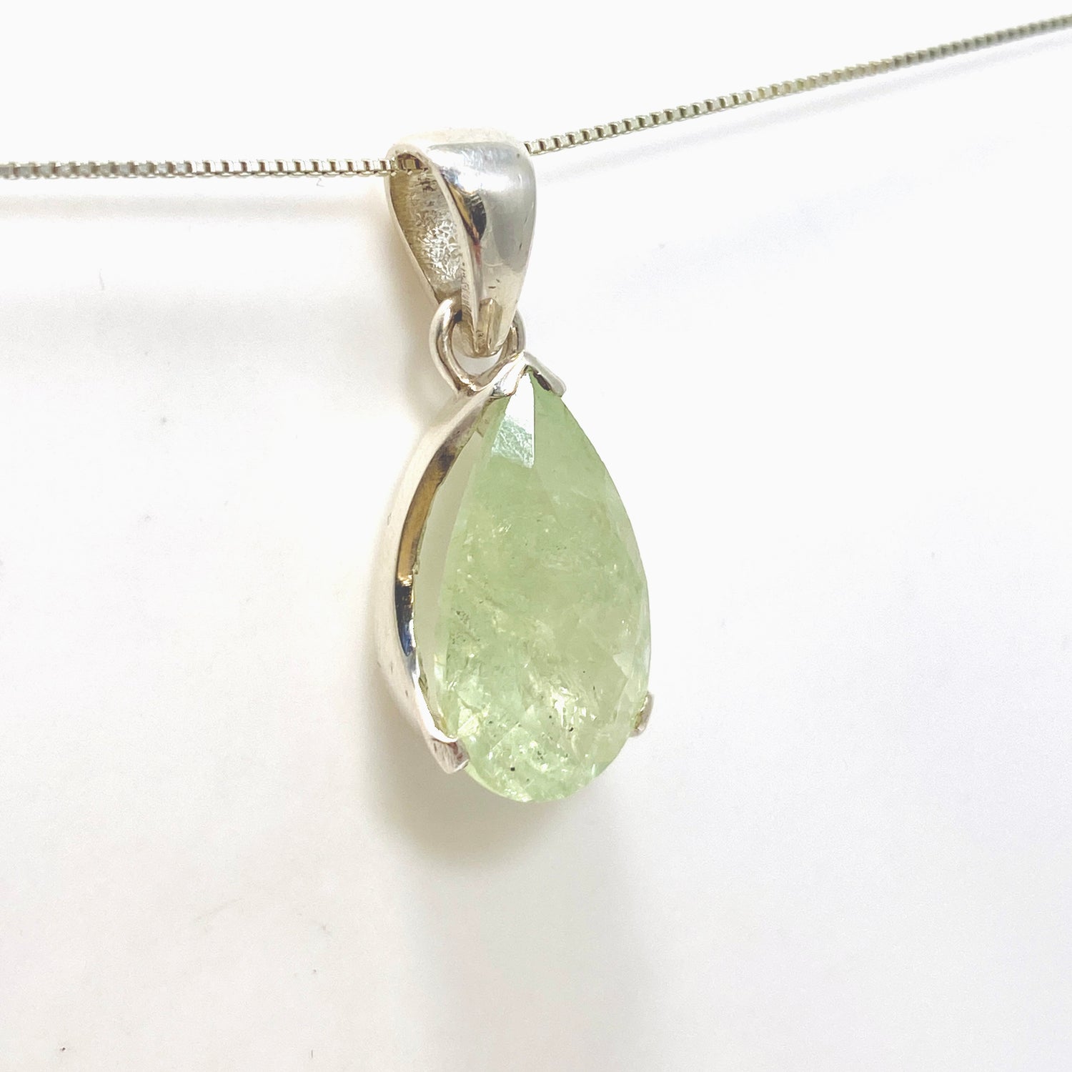 Heliodor Teardrop Faceted Pendant PPGJ986