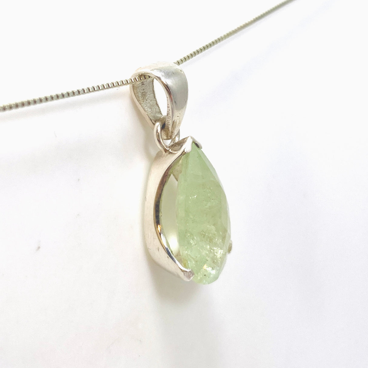 Heliodor Teardrop Faceted Pendant PPGJ986