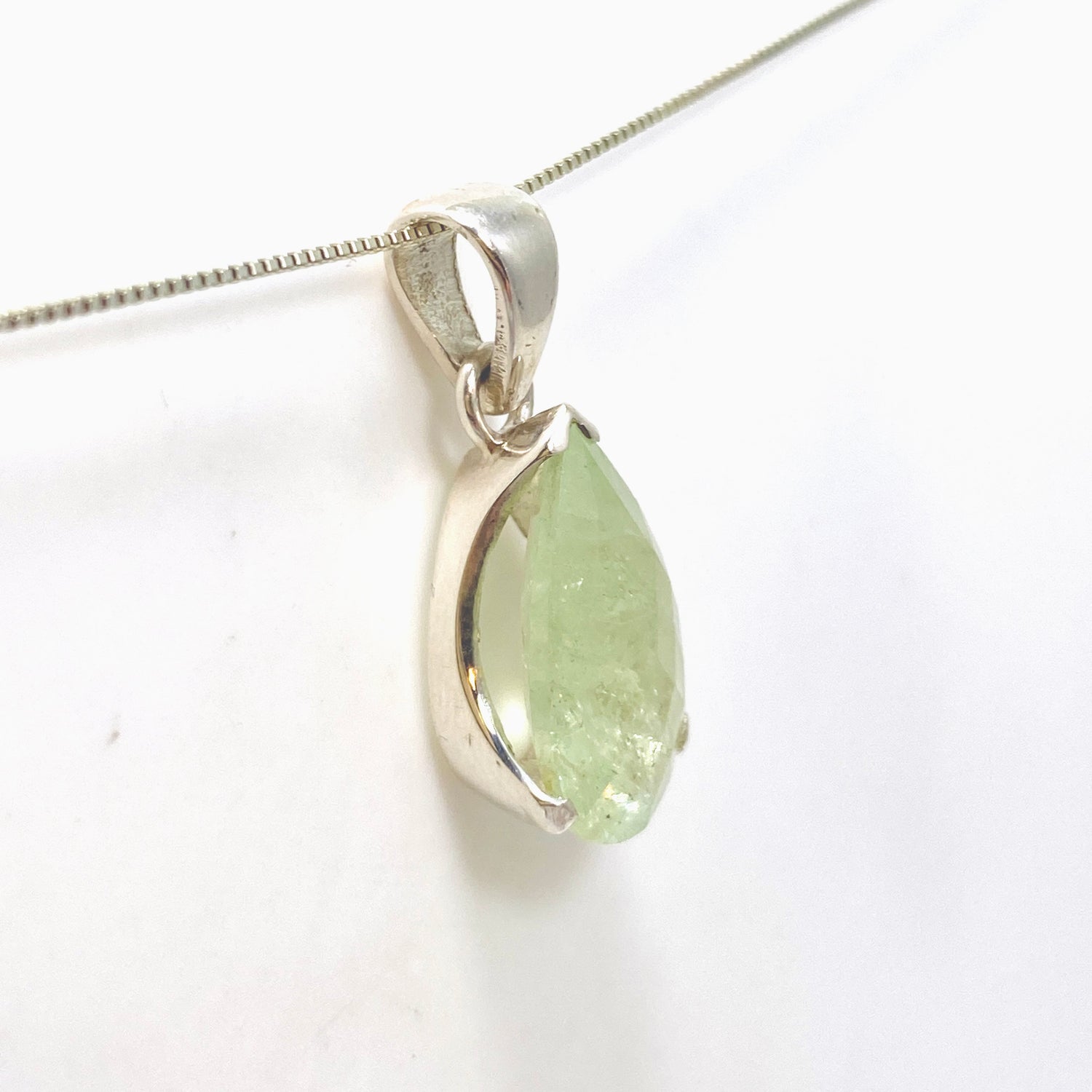 Heliodor Teardrop Faceted Pendant PPGJ986