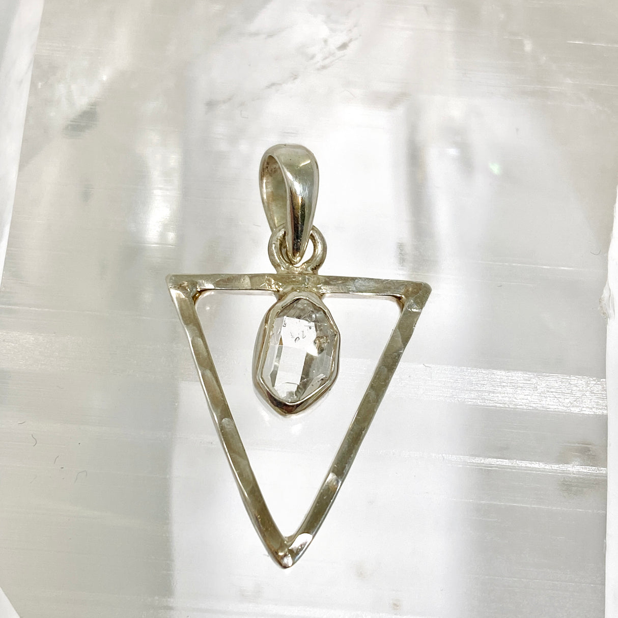Herkimer Diamond Crystal Pendant BTP-100