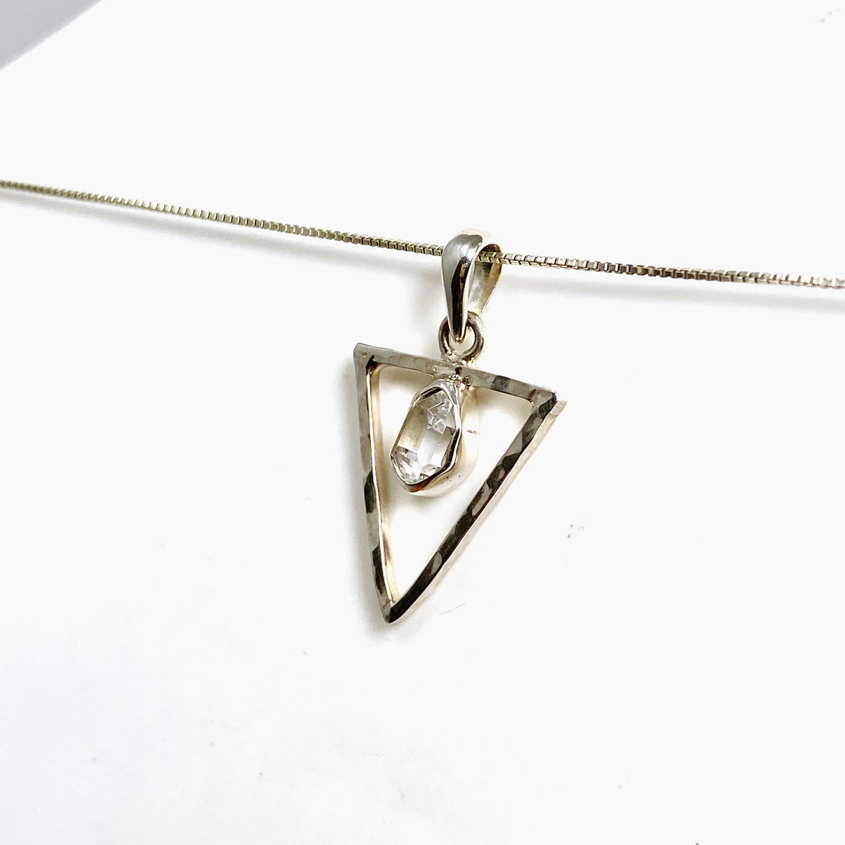 Herkimer Diamond Crystal Pendant BTP-100