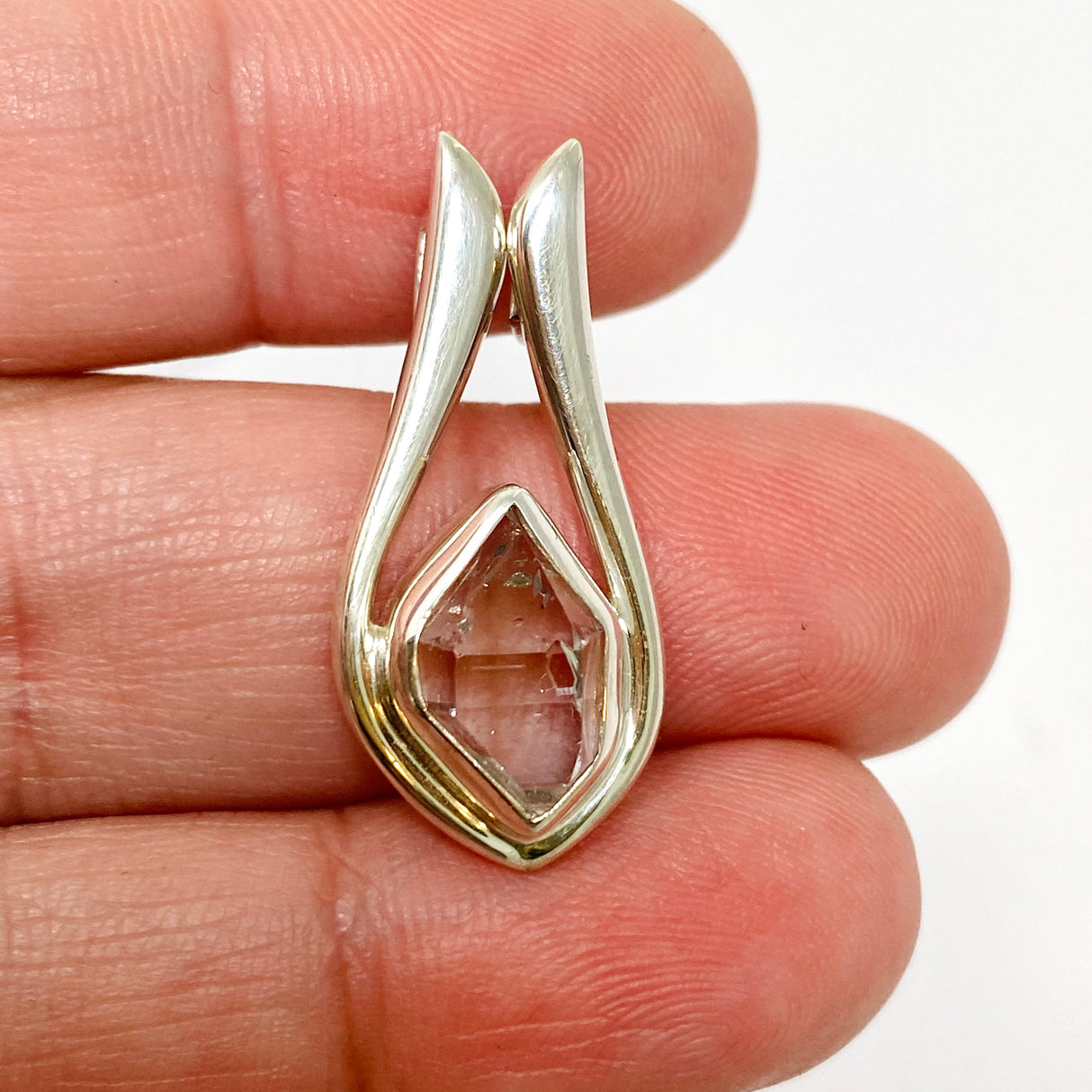 Herkimer Diamond Crystal Pendant BTP-101