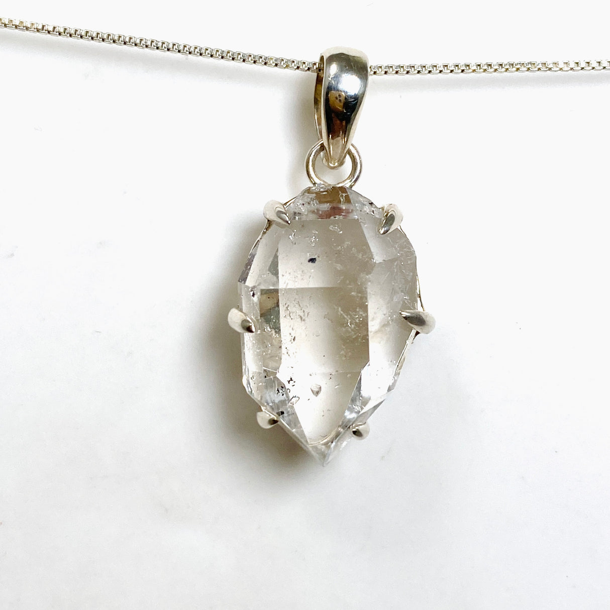 Herkimer Diamond Crystal Pendant BTP-98