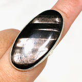 Hypersthene Oval Split Band Ring Size 9 KRGJ3147 - Nature's Magick