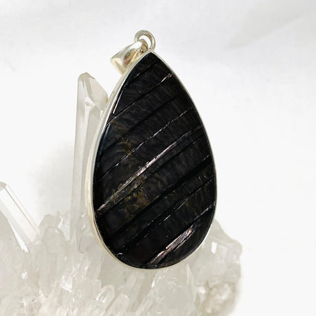 Hypersthene Teardrop Pendant KPGJ4268 - Nature's Magick