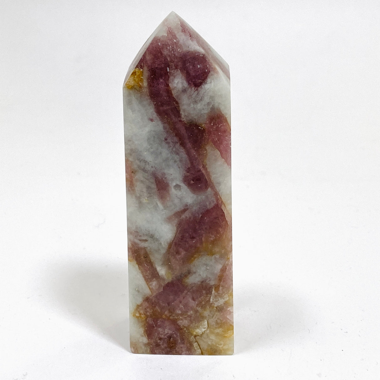Pink Tourmaline quartz point PTT-02
