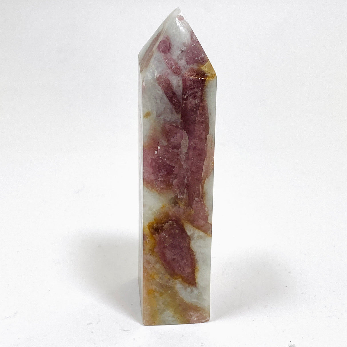 Pink Tourmaline quartz point PTT-02