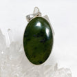 Jade Nephrite (Siberian) Oval Pendant PPGJ668 - Nature's Magick