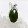 Jade Nephrite (Siberian) Oval Pendant PPGJ670 - Nature's Magick
