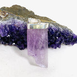 Kunzite Raw Crystal Pendant PPGJ529 - Nature's Magick