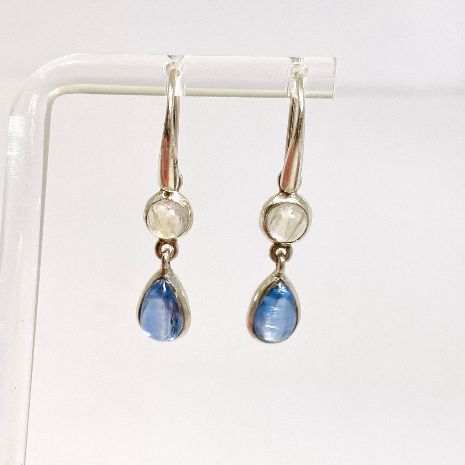 Kyanite and Moonstone Multi-stone Earrings PEGJ360