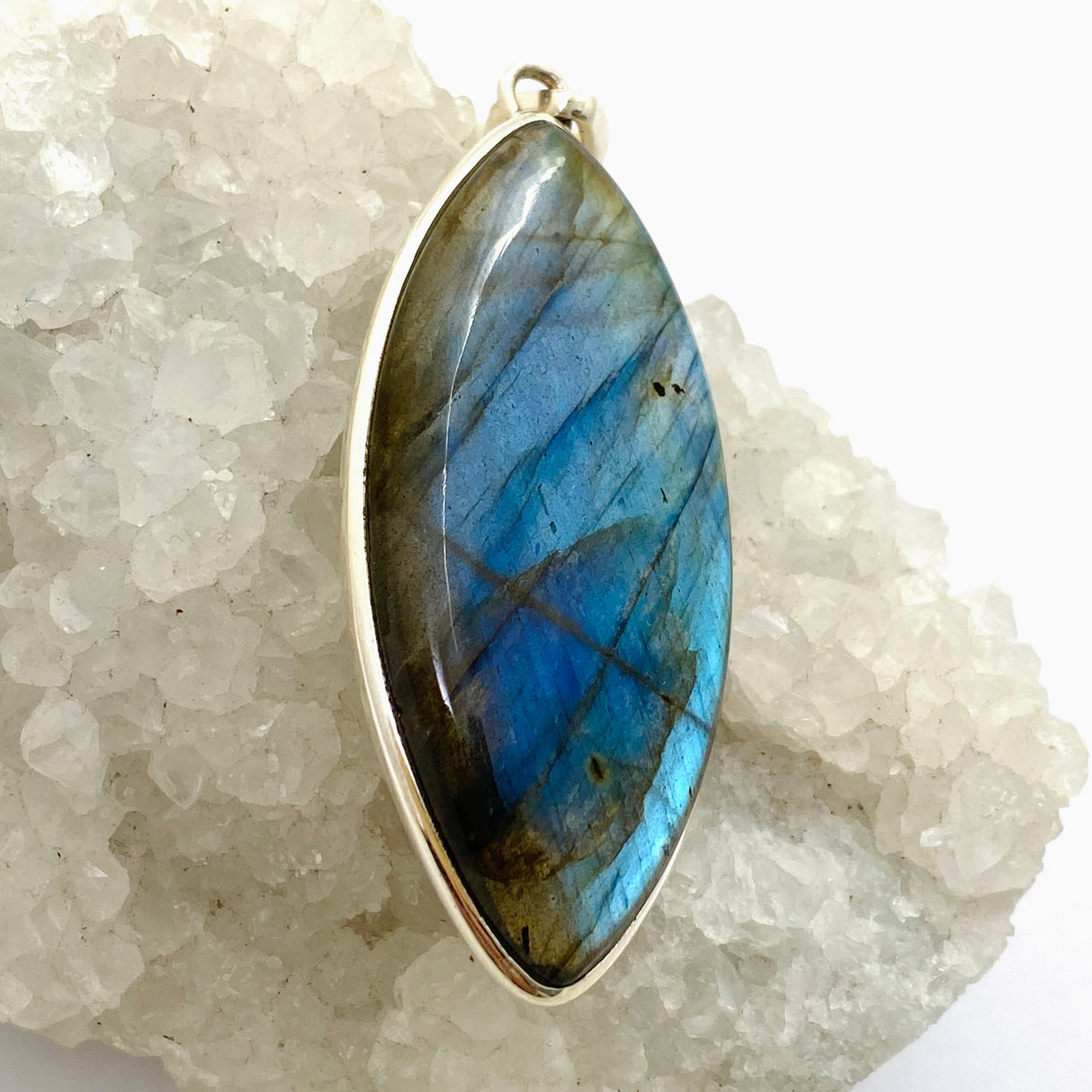 Labradorite Marquise Cabochon Pendant PPGJ1055