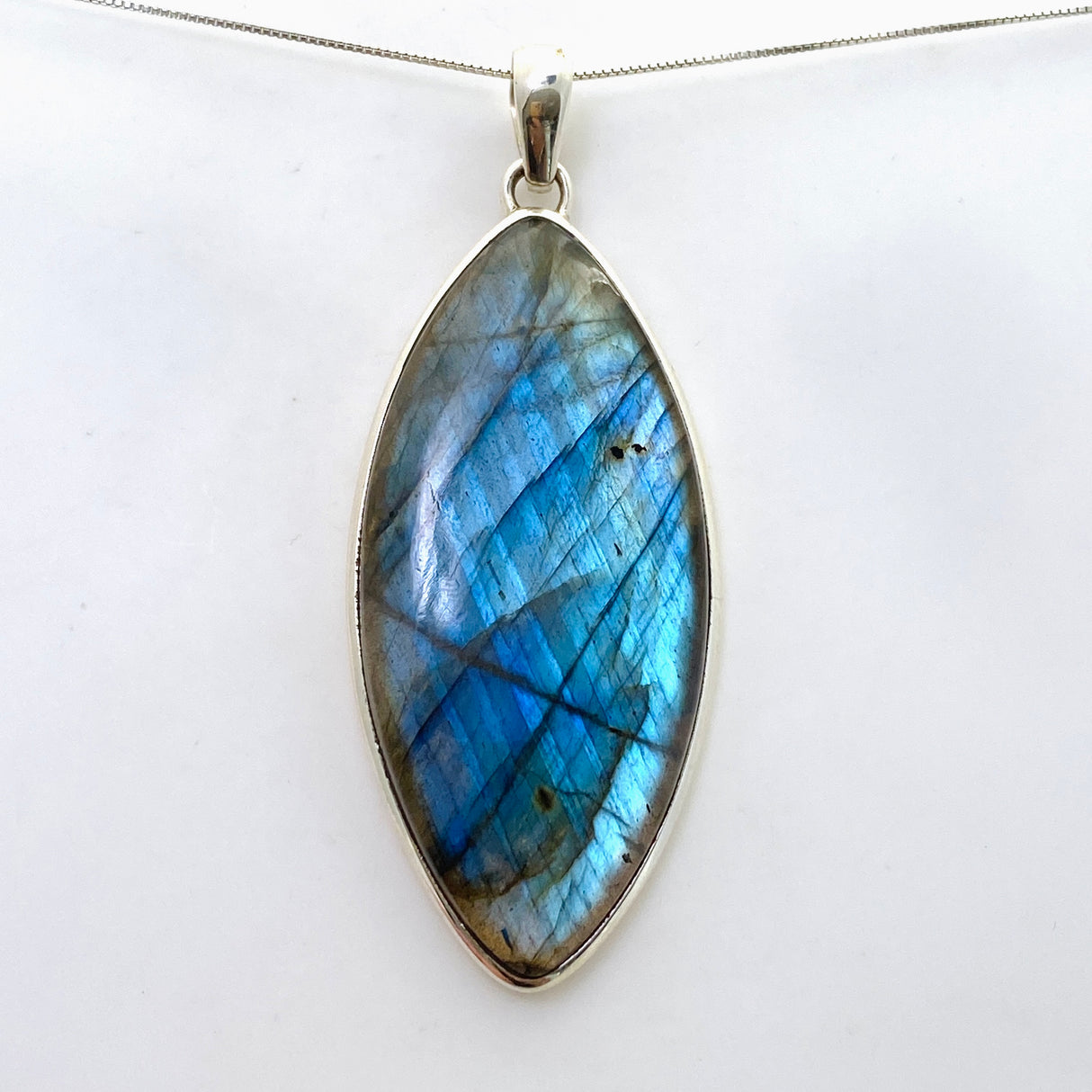 Labradorite Marquise Cabochon Pendant PPGJ1055