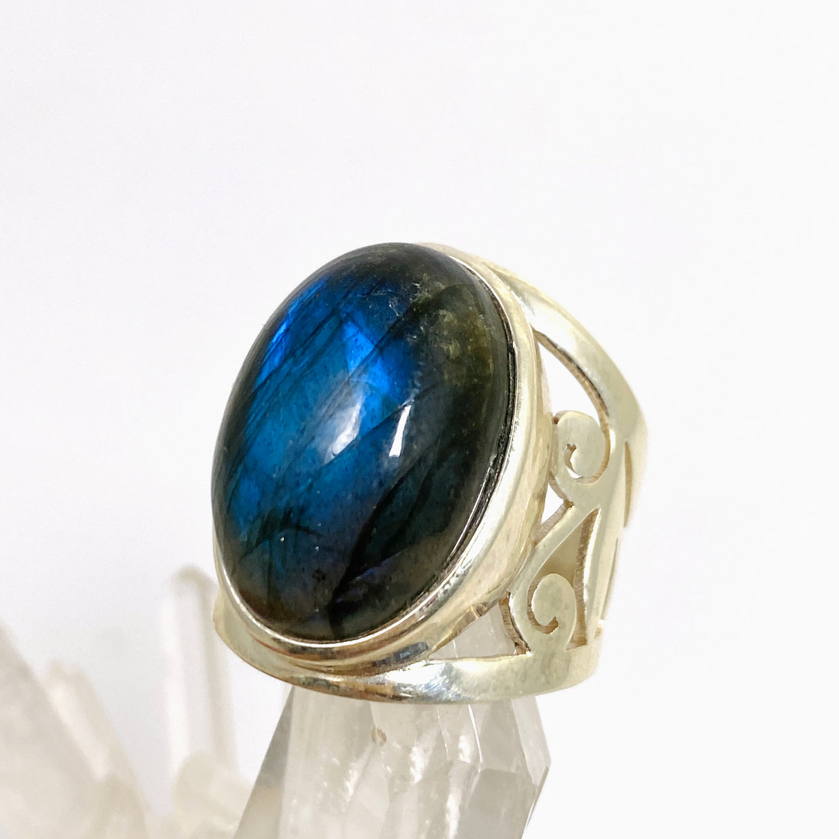 Labradorite Oval Cabochon Filigree Size 8.5 PRGJ895