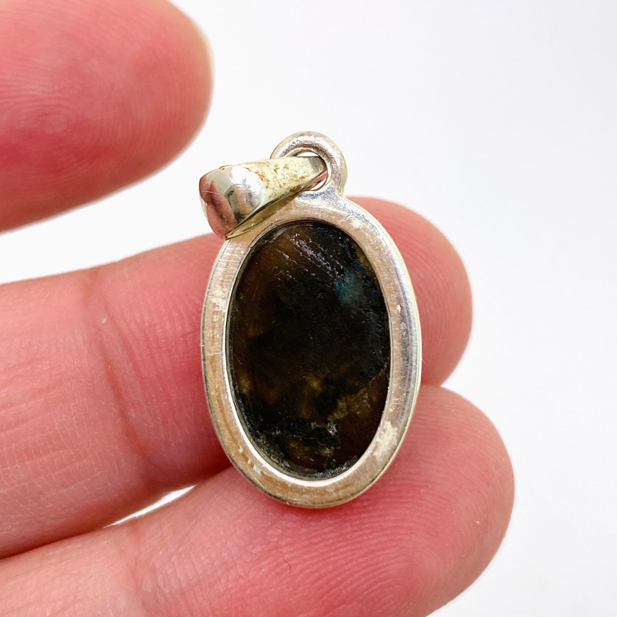 Labradorite Oval Cabochon Pendant PPGJ1047