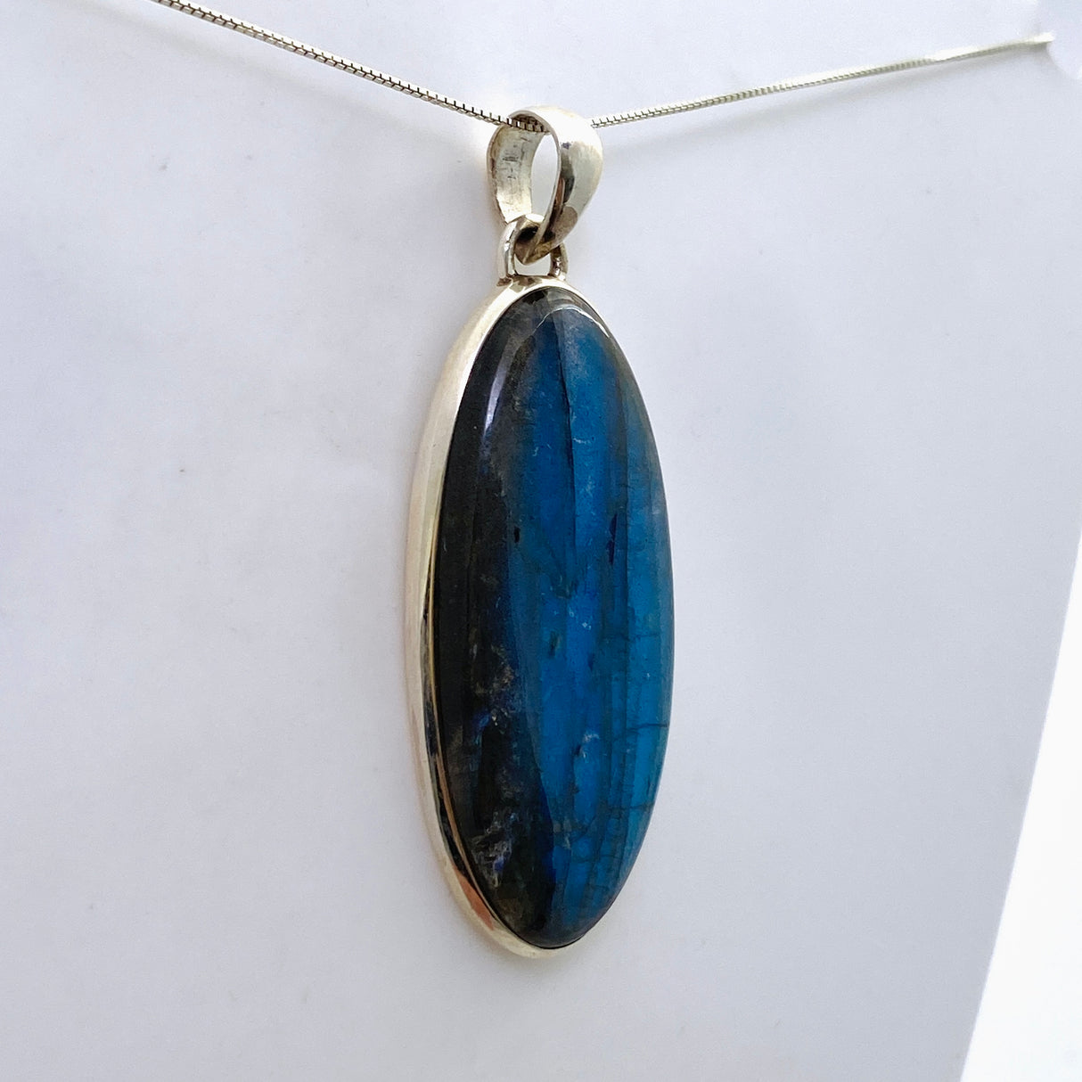 Labradorite Oval Cabochon Pendant PPGJ1049