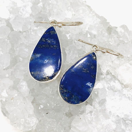 Lapis Lazuli Teardrop Earrings KEGJ1332 - Nature's Magick