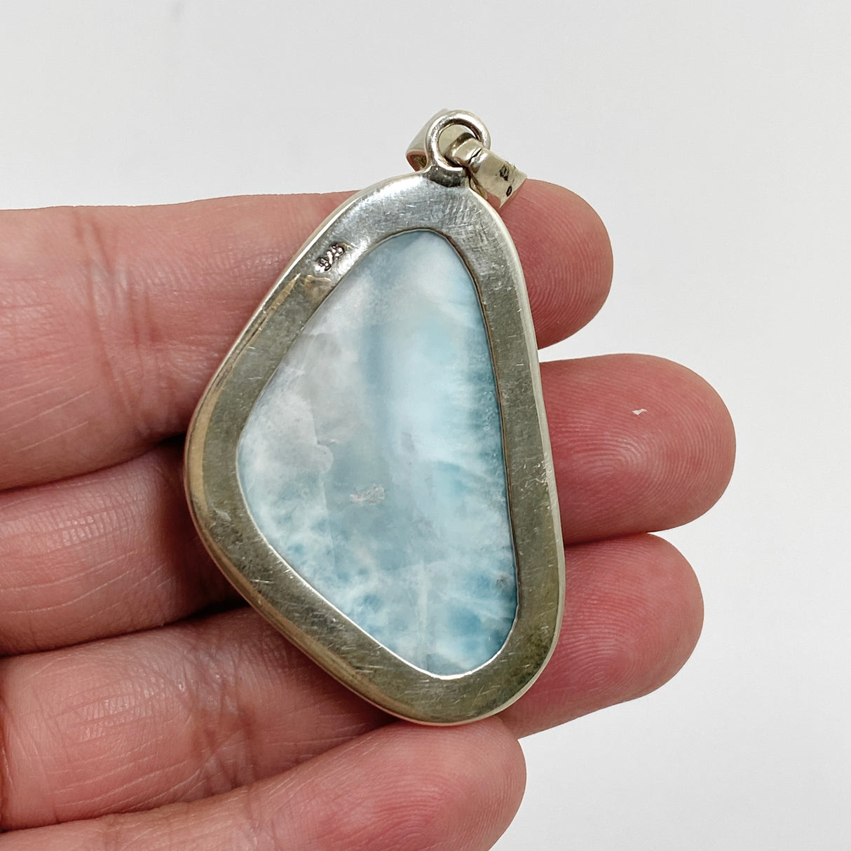 Larimar Freeform Cabochon Pendant THP-07