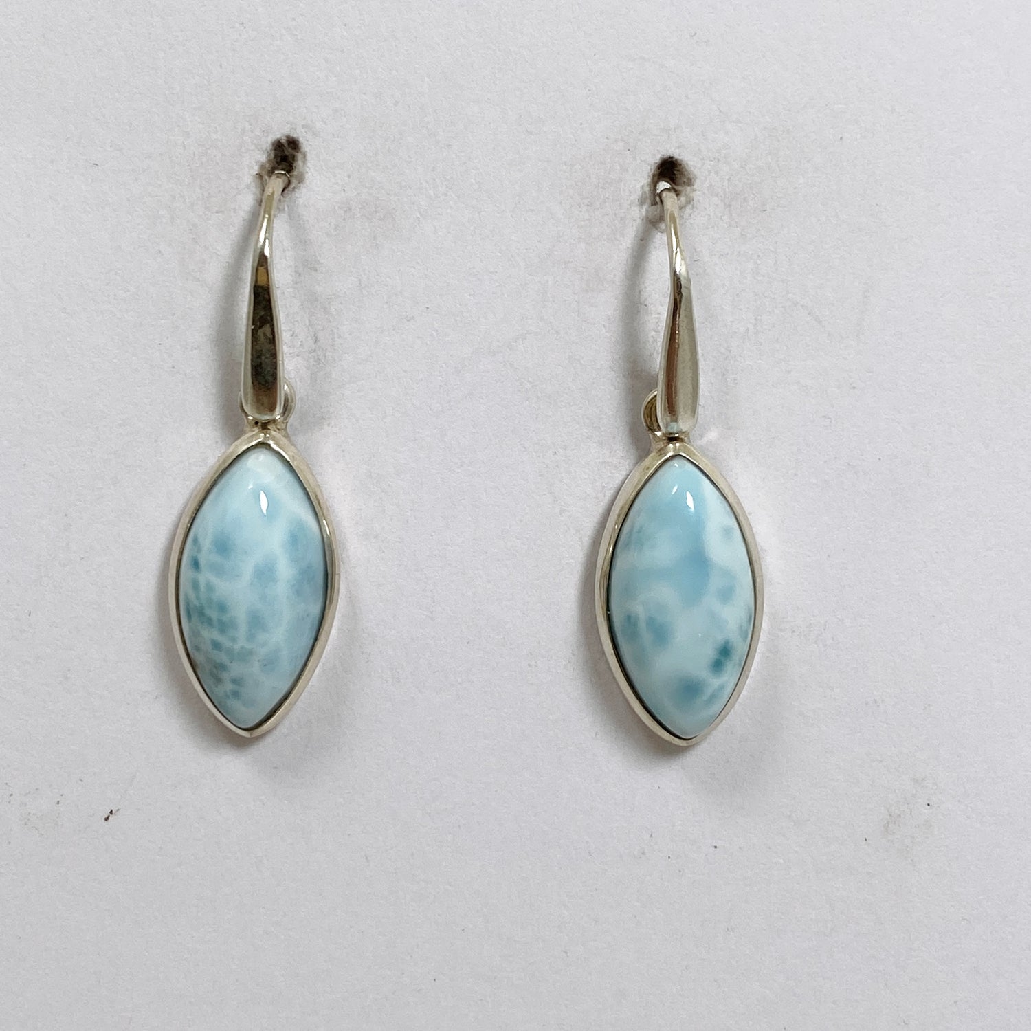 Larimar Marquise Cabochon Earrings PEGJ290
