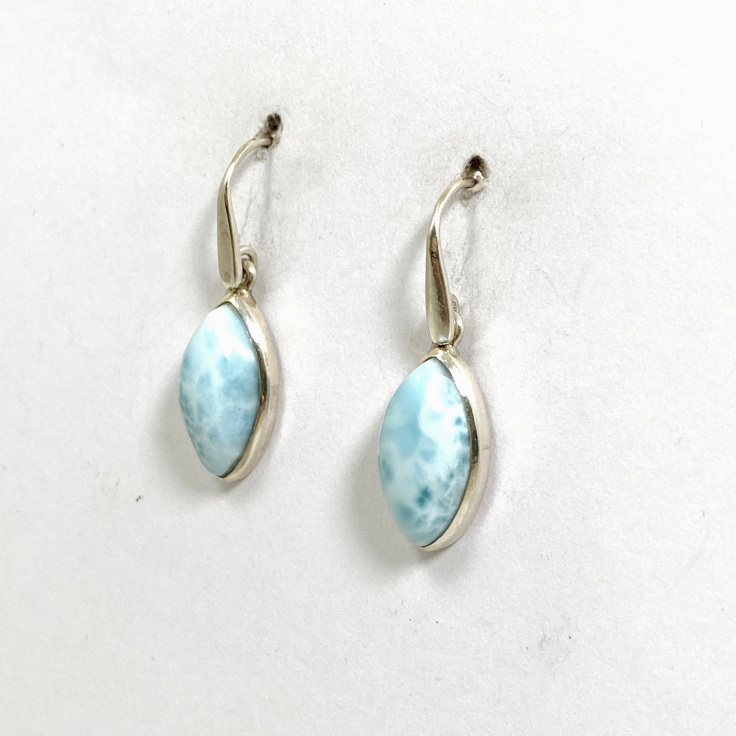 Larimar Marquise Cabochon Earrings PEGJ290