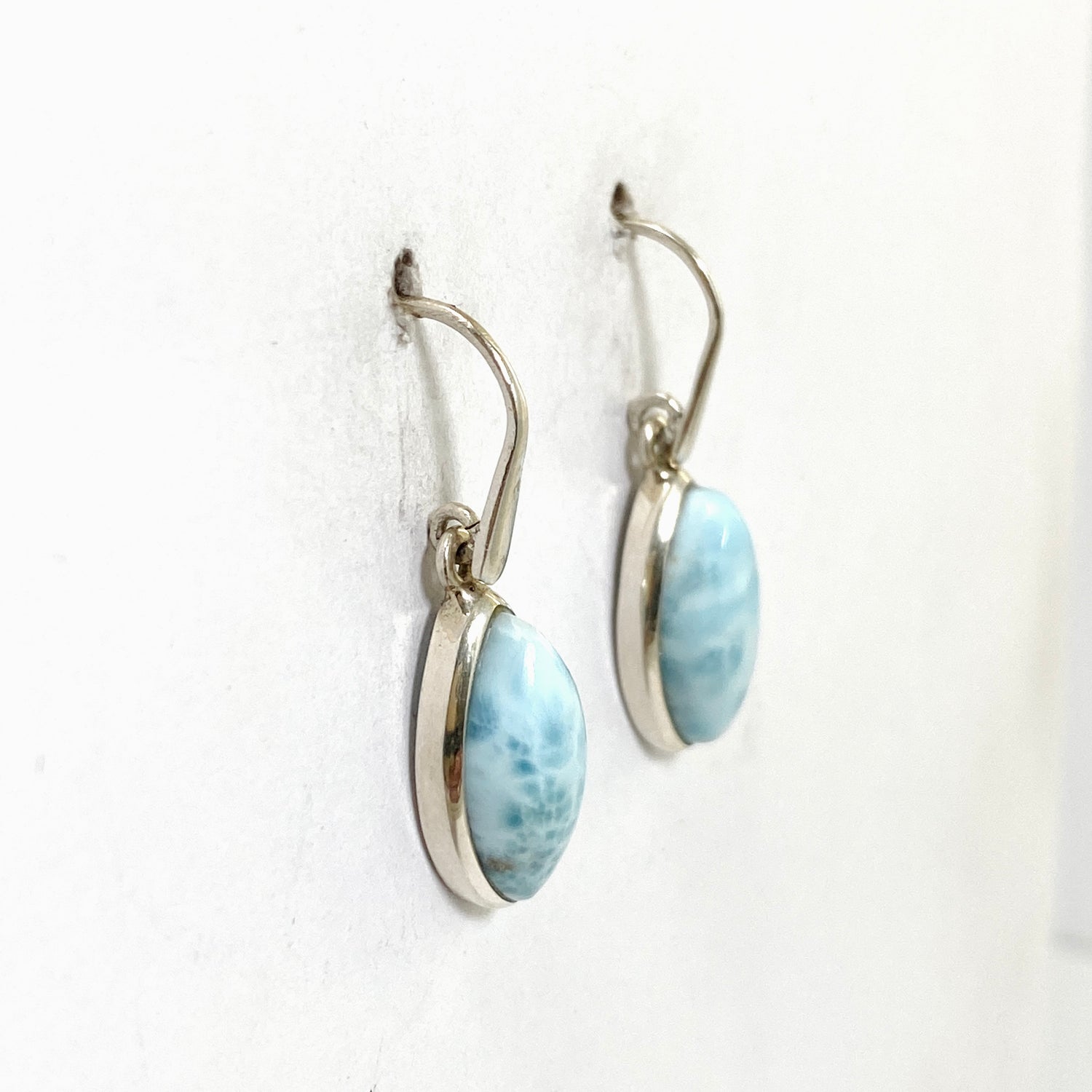 Larimar Marquise Cabochon Earrings PEGJ290
