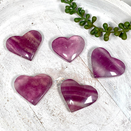 Magenta Fluorite Heart FLH-02 - Nature's Magick