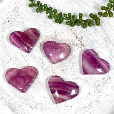 Magenta Fluorite Heart FLH-02 - Nature's Magick