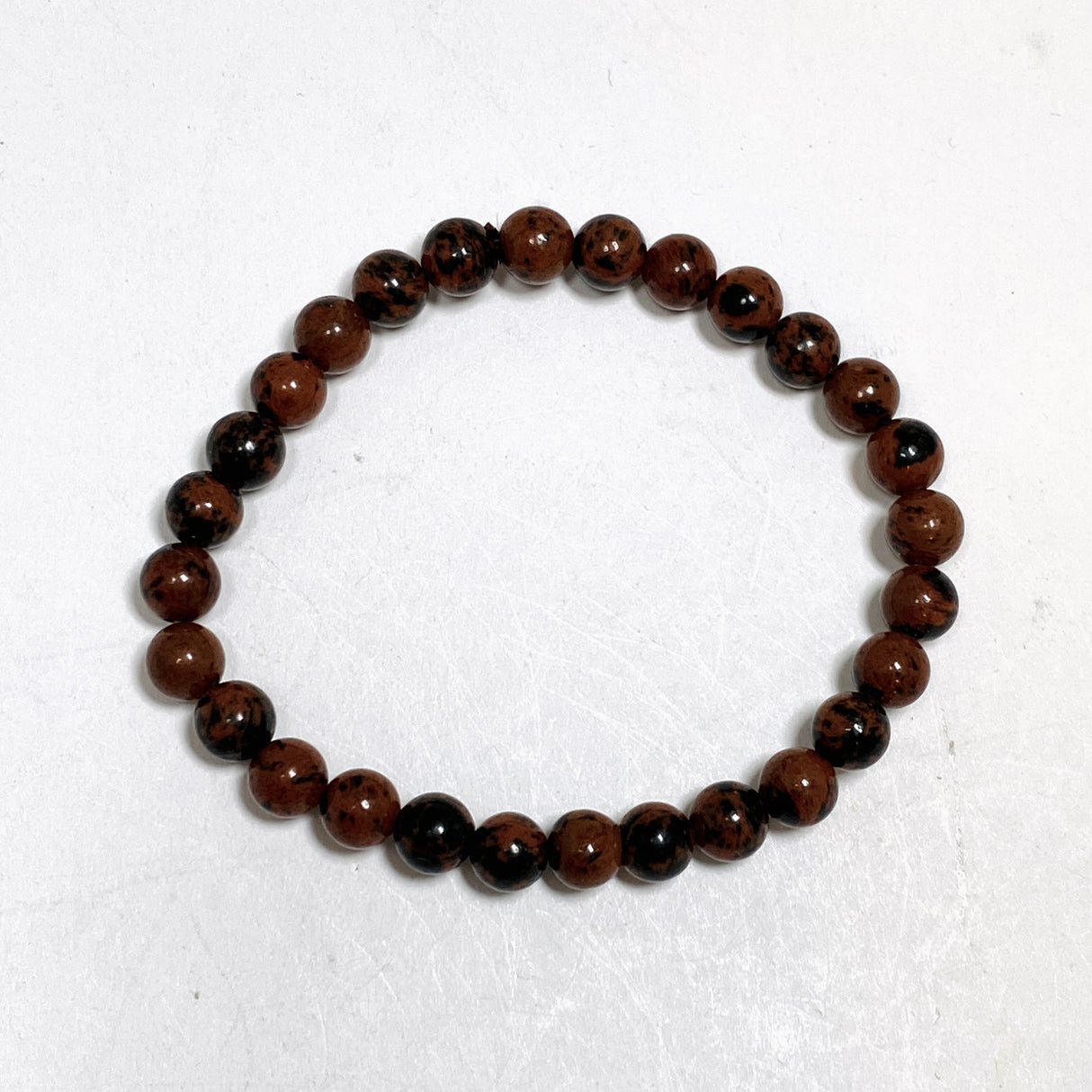 Mahogany obsidian bracelet