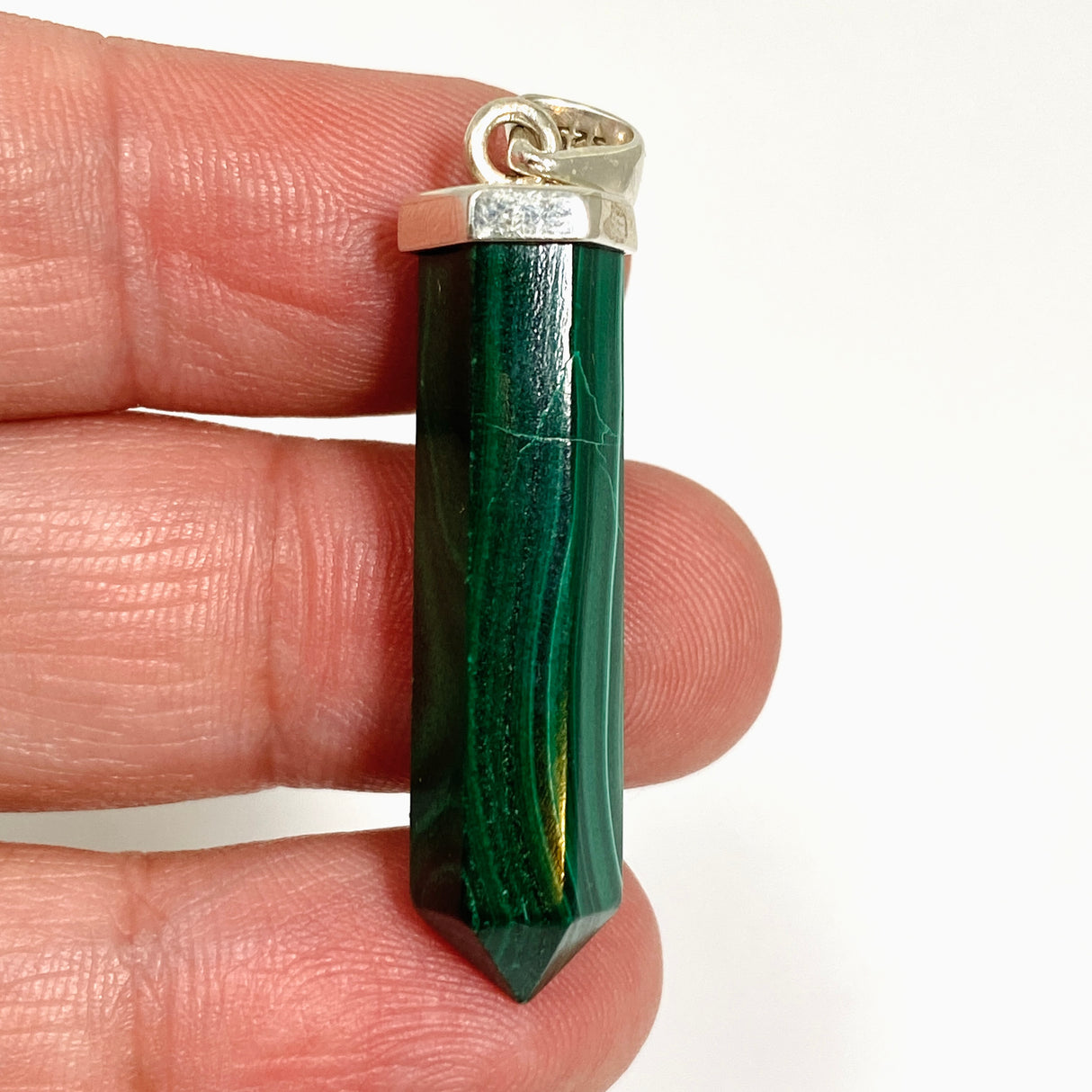 Malachite Capped Point Pendant PPGJ1242