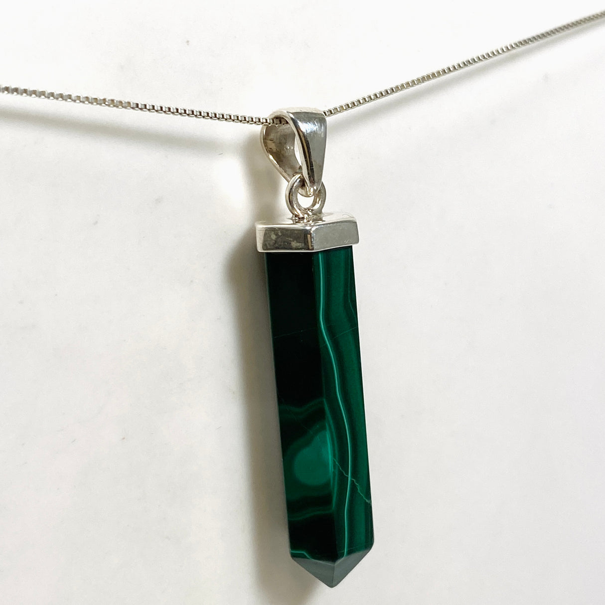 Malachite Capped Point Pendant PPGJ1242