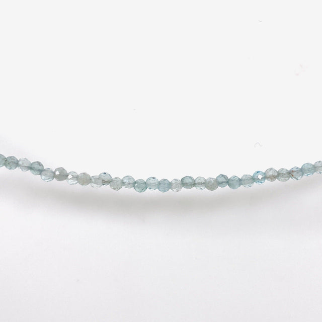 Micro Bead Necklace - Aquamarine - Nature's Magick