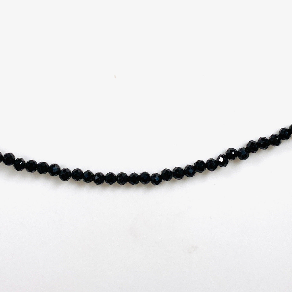 Micro Bead Necklace - Black Tourmaline - Nature's Magick