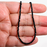 Micro Bead Necklace - Black Tourmaline - Nature's Magick