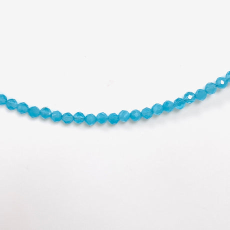 Micro Bead Necklace - Blue Chalcedony - Nature's Magick