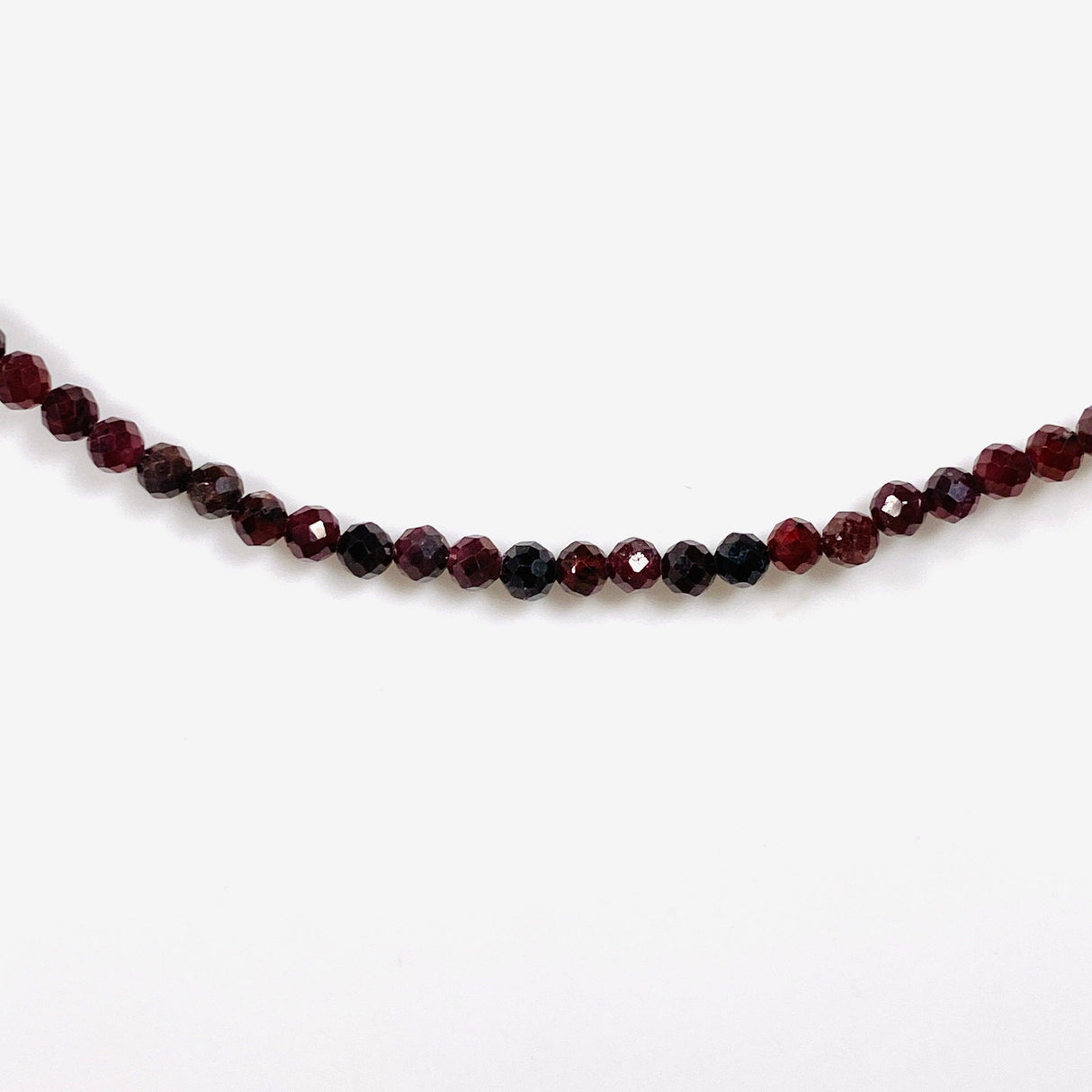 Micro Bead Necklace - Garnet - Nature's Magick